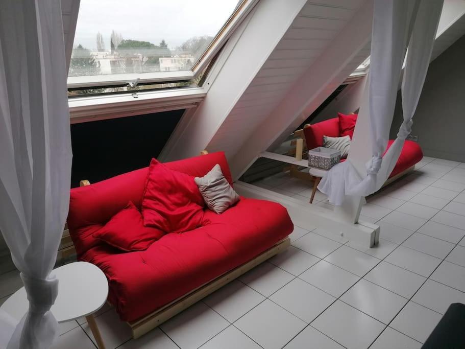 شقة Superbe Loft 90M² Proche Parc Expo نانت المظهر الخارجي الصورة