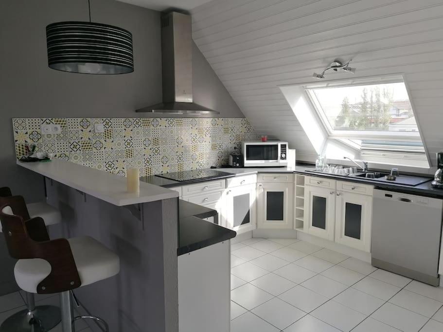 شقة Superbe Loft 90M² Proche Parc Expo نانت المظهر الخارجي الصورة