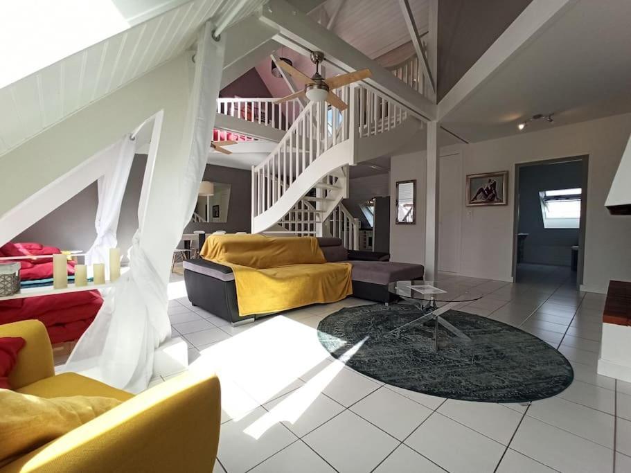 شقة Superbe Loft 90M² Proche Parc Expo نانت المظهر الخارجي الصورة